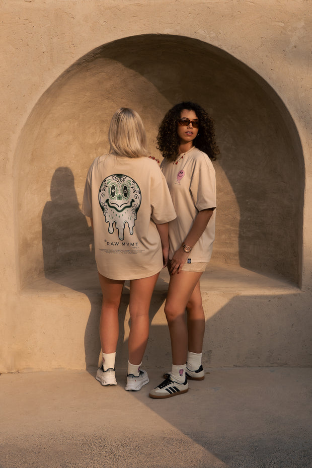 RAW DESERT DRIP  OVERSIZED TEE